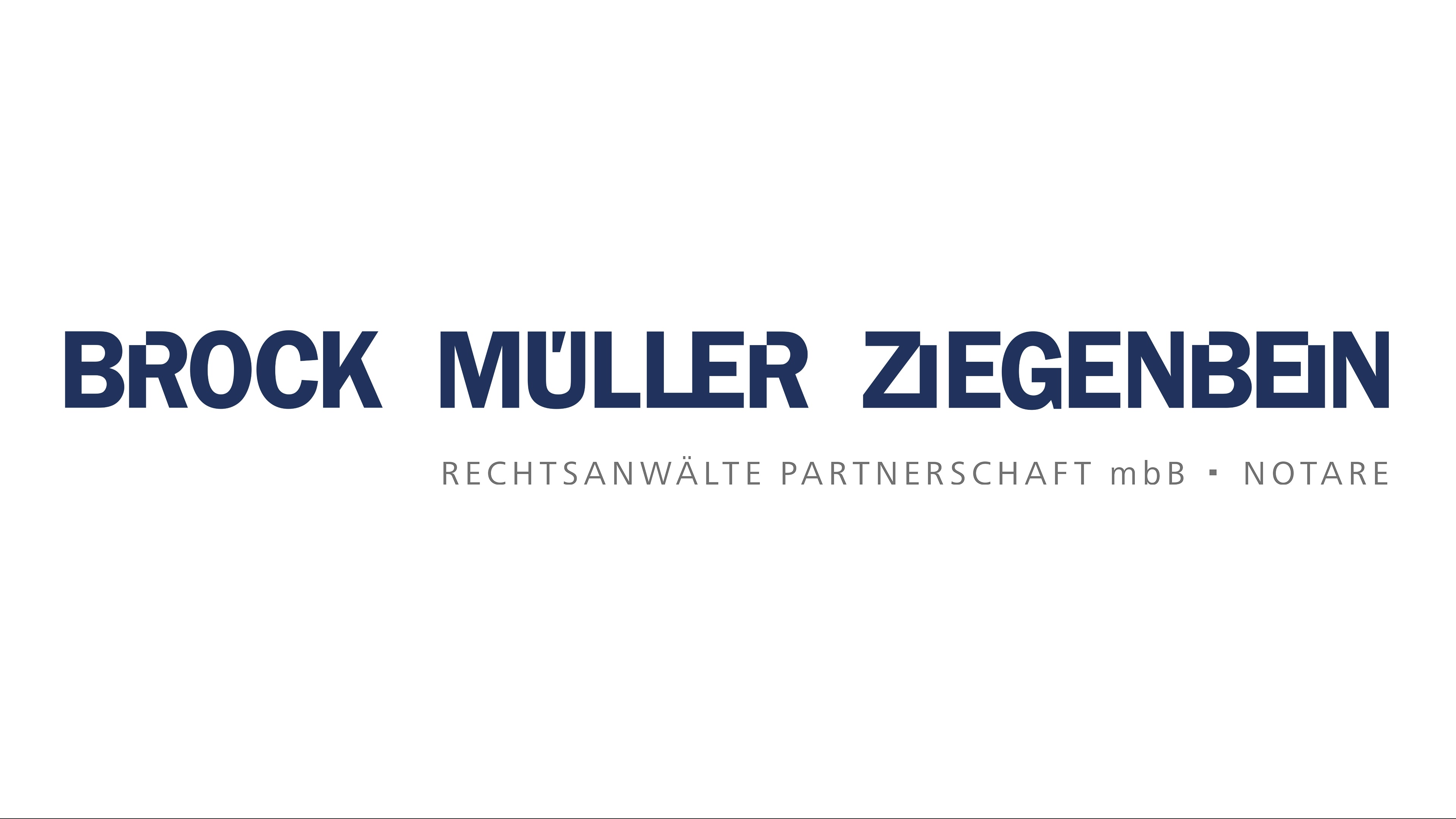 logo BROCK MÜLLER ZIEGENBEIN Rechtsanwälte Partnerschaft mbB Notare